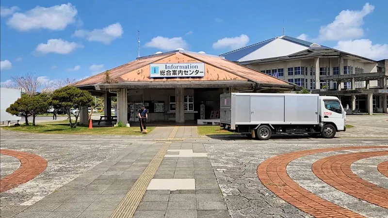 Information center of Kitanakagusuku Sports Park Okinawa
