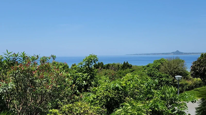 Ocean view from Ocean Expo Park Okinawa