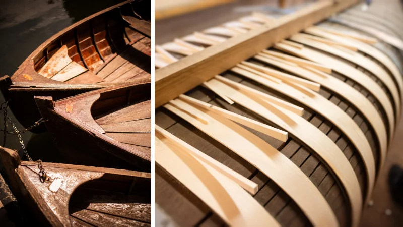 Traditional wooden boats and boatbuilding in Okinawa