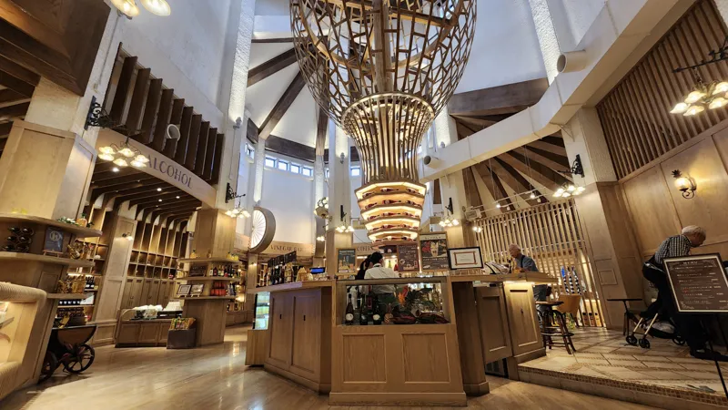 Warm wooden interior in japan